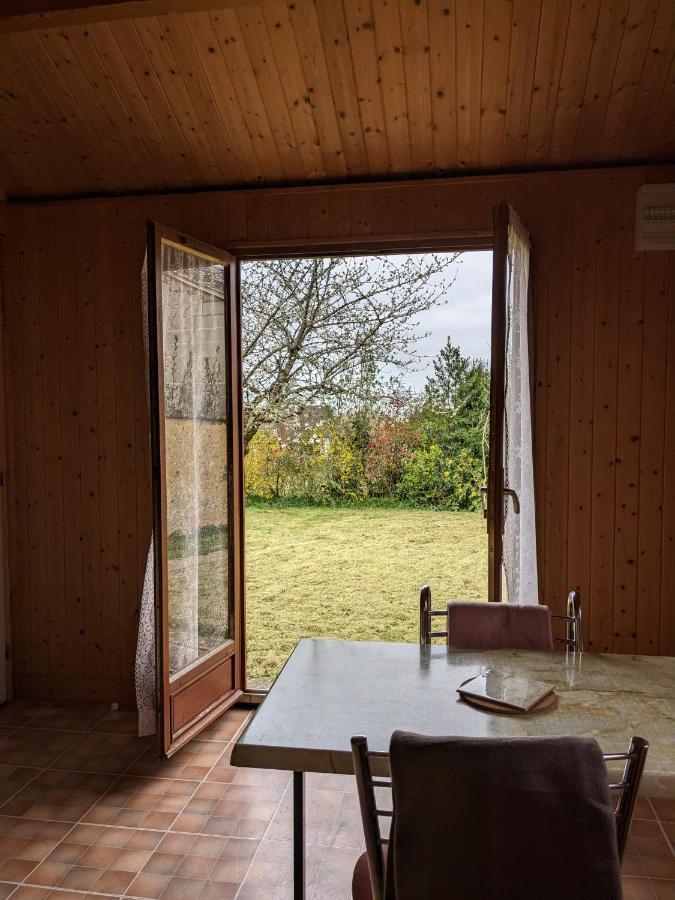 Au Petit Chalet D'Illiers Combray - Salle D'Eau Uniquement Kültér fotó